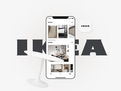 Концепт мобильного приложения IKEA