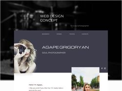 ВЕБ-ДИЗАЙН <<SOUL PHOTOGRAPHER>>