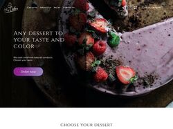 Landing page SkyCake