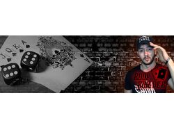 Шапка для стримера по покеру (twitch)