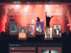 Web Design Music Page
