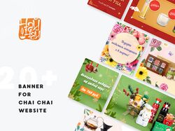 Banners For Chai Chai Website
