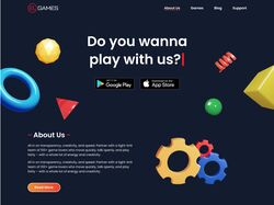 Bерстка учебного info-site ELGAMES.