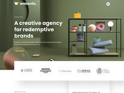 Сайт для креативного агенства
