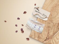 Визитка для мастера бровиста