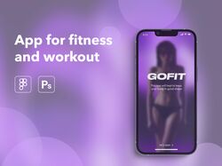 Мобильное приложение для фитнеса - Gofit