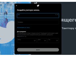 авторегер twitter с использованием proxy