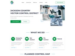 Редизайн сайта для JACKSON COUNTY (США)