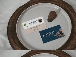 Визитки для кондитерской фабрики "KANTRI"