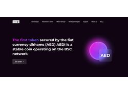 AEDI - верстка одностраничного сайта