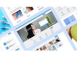 Корпоративный сайт клиники Пломбир Дентал