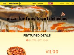 Earth pizza