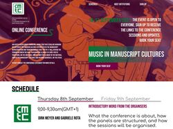 Music in Manuscript Cultures