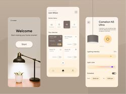 Дизайн приложения для умного дома