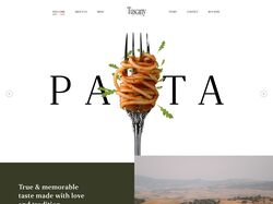 Создание сайта для "Итальянского Ресторана"