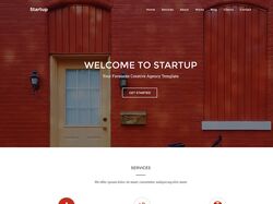 StartUp web page