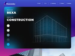 Редизайн сайта для строительной компании