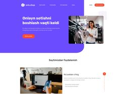 Адаптивная верстка на spa React. Avlo.shop