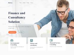 Landing page "Relvise"