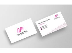 Визитка для "CM Digital"