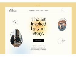 Landing page фотостудии
