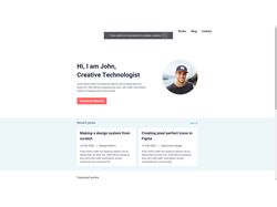 Адаптивная верстка Jhon
