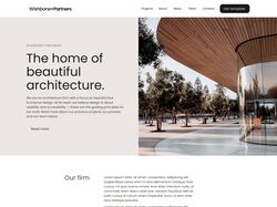 Wishbone | Сайт архитектурной компании