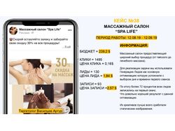 МАССАЖНЫЙ САЛОН “SPA LIFE”