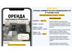 АРЕНДА КОММЕРЧЕСКОЙ НЕДВИЖИМОСТИ В ГОРОДЕ ЛУЦК