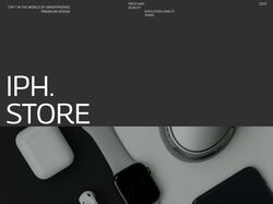 Дизайн для интернет-магазина по продаже Iphone