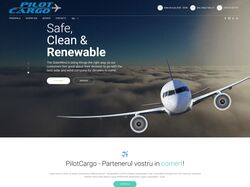 Адаптивная верстка и анимация для рilotCargo