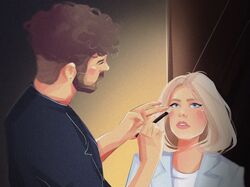 Сюжетная иллюстрация для журнала