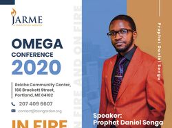 Дизайн флаера OMEGA CONFERENCE 2020