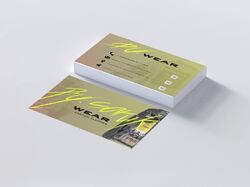 Дизайн визитки ателье