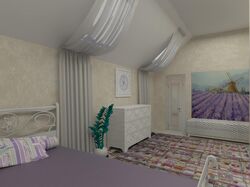 Дизайн интерьера .Визуализация в 3D MAX.