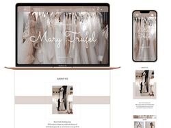 Сайт для свадебного салона