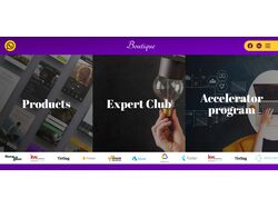 Адаптивная вёрстка сайта Boutique