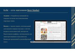 Контекстная реклама для магазинов «Beer Market»