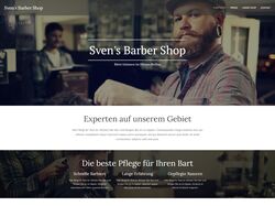Landing Page (Barber Shop)