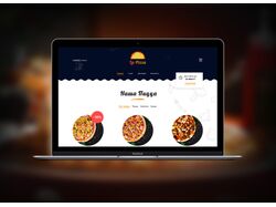 Лендинг по продаже пиццы онлайн