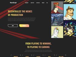 landing-page NFT Website's