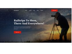 landing page Путешествий