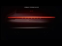Дизайн лендинга для презентации Porsche 911 (992)