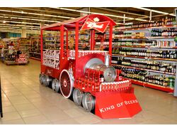 АРТ-Витрина для пива в ТЦ