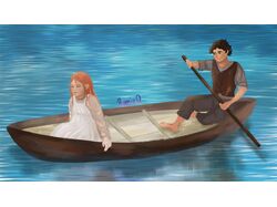 Иллюстрация к книге «Энн из Зеленых Крыш»