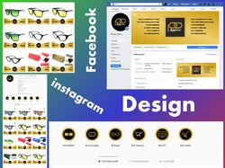 Оформление аккаунта instagram и facebook