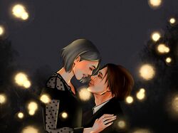 love-иллюстрация пары