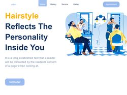 Адаптивная верстка Barber