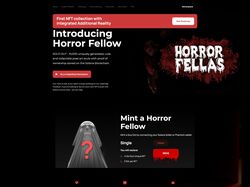 Landing page - Horror