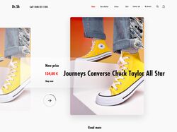 Dr.Shoes web site design
